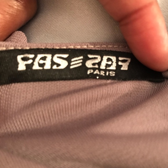 Lace front top with tie back NWOT - Picture 5 of 6